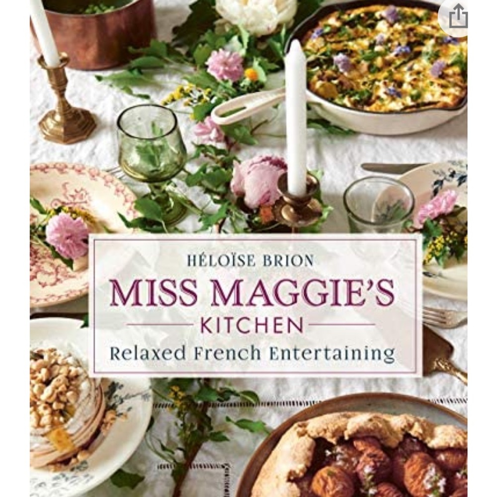 "Miss Maggie's Kitchen" French cookbook